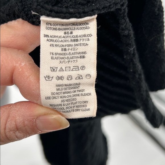 Free People Black Crew Neck Sweater - Picture 7 of 13